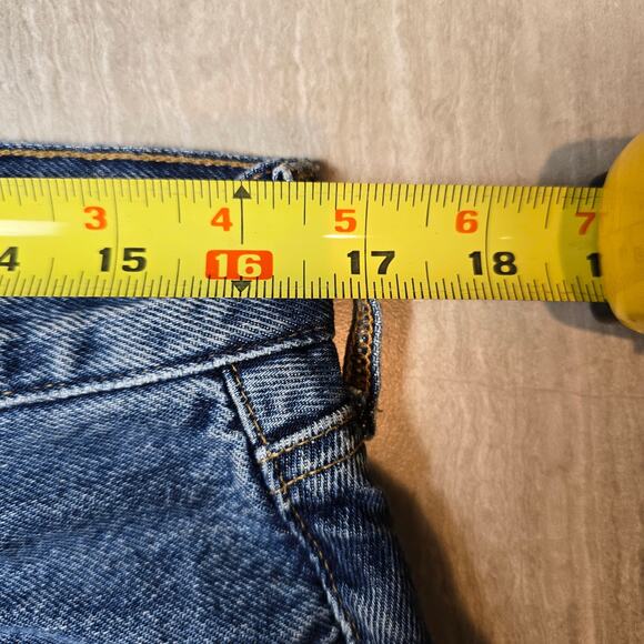 AGOLDE Parker Angled Denim Hem Skirt size 29 - Picture 4 of 10